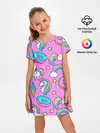 Детское платье / Котики и Единороги