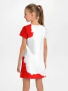 Детское платье / Хамон красный