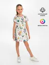 Детское платье / Цветочный орнамент