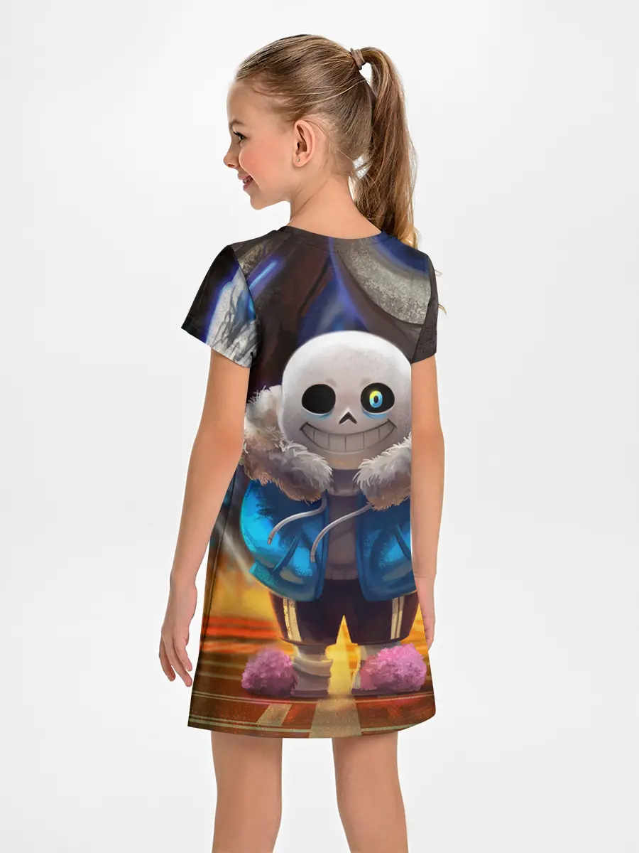 Детское платье / UNDERTALE | АНДЕРТЕЙЛ