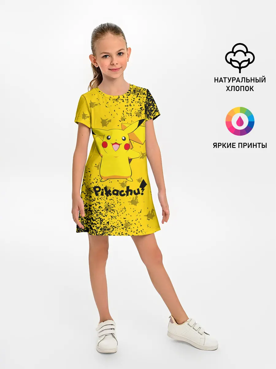 Детское платье / ПИКАЧУ / PIKACHU