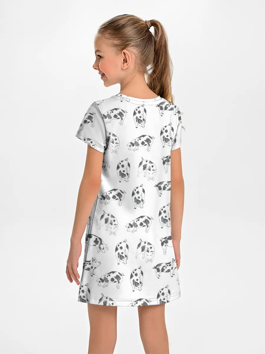 Детское платье / Поросята