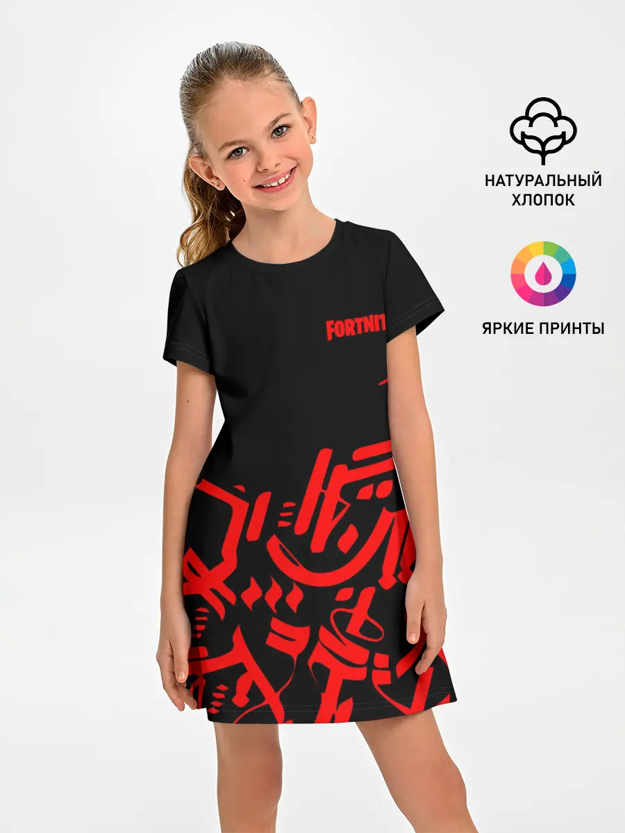 Детское платье / Fortnite