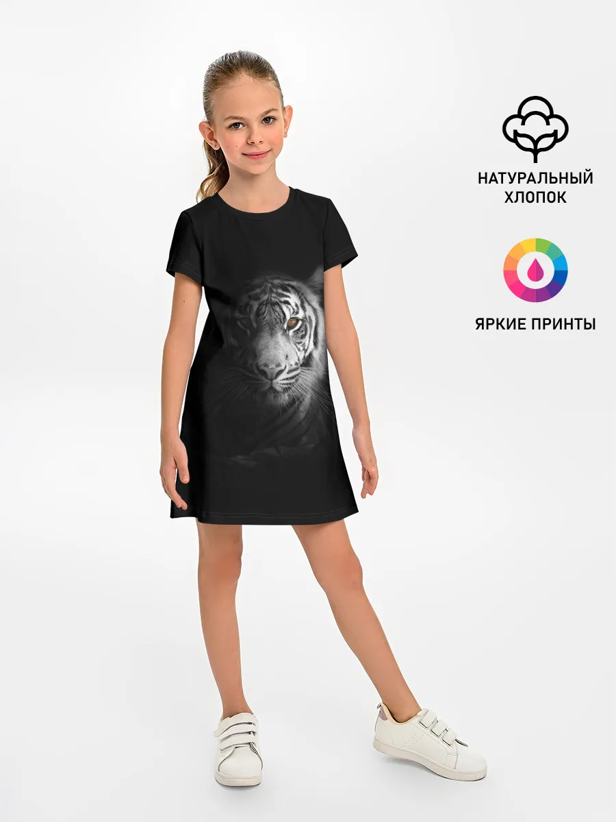 Детское платье / БЕЛЫЙ ТИГР