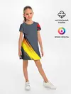 Детское платье / Gray Yellow Style