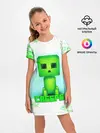 Детское платье / MINECRAFT CREEPER