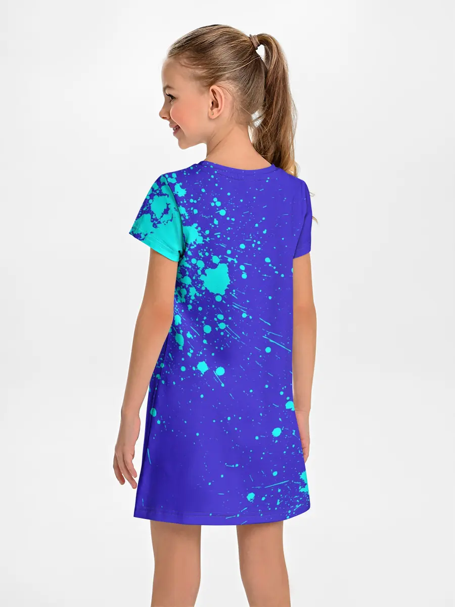 Детское платье / UNDERTALE SANS BLUE