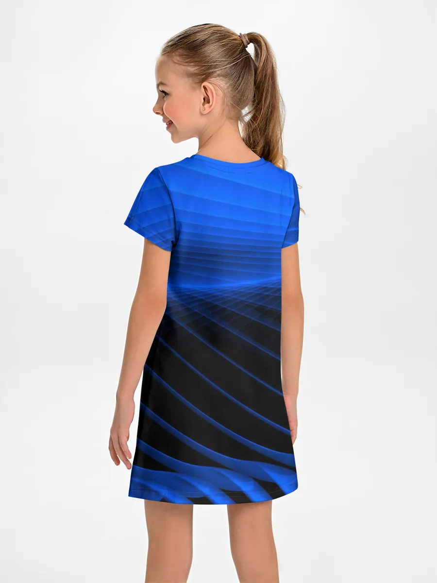 Детское платье / Неоновые лучи