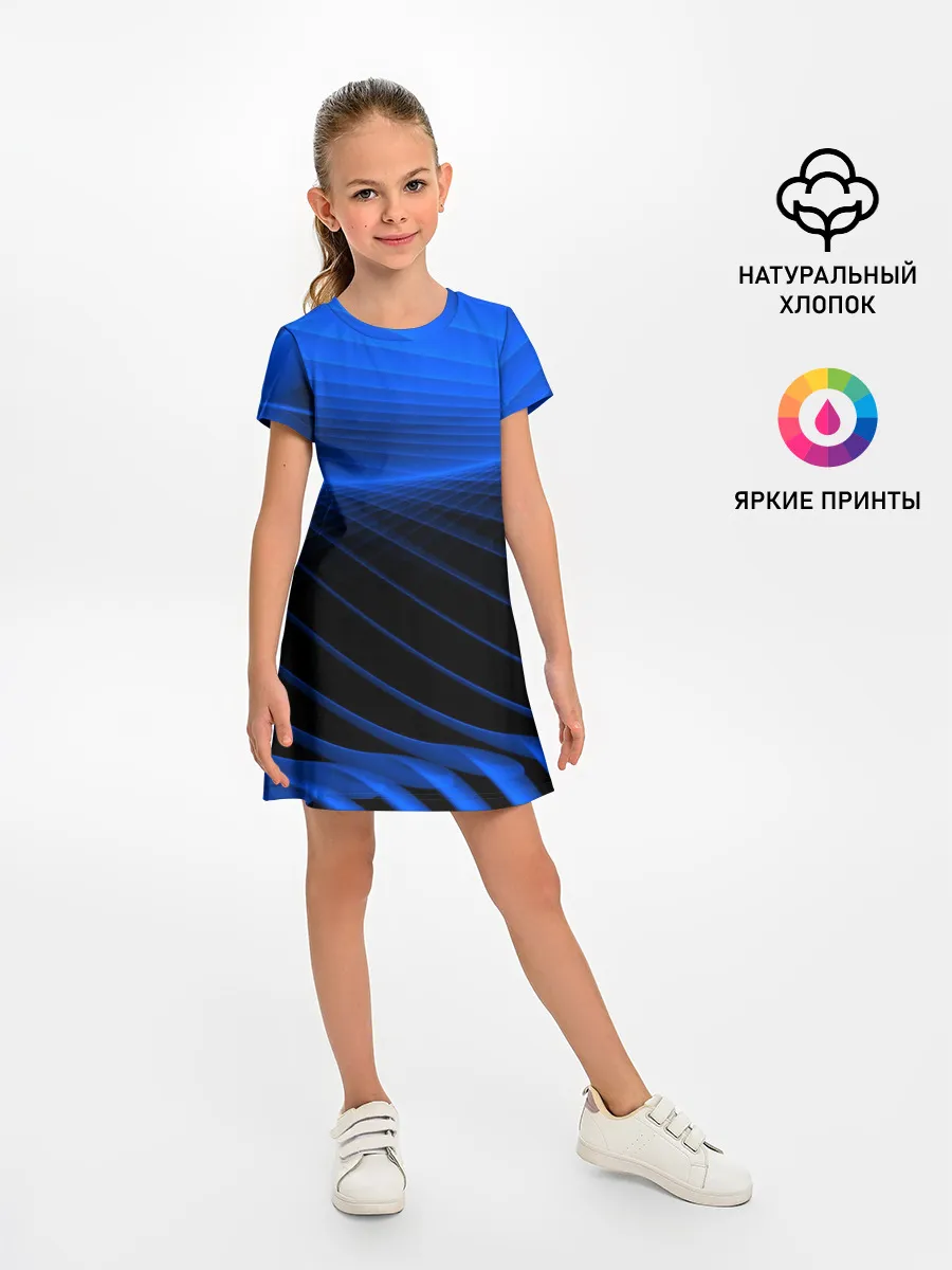 Детское платье / Неоновые лучи
