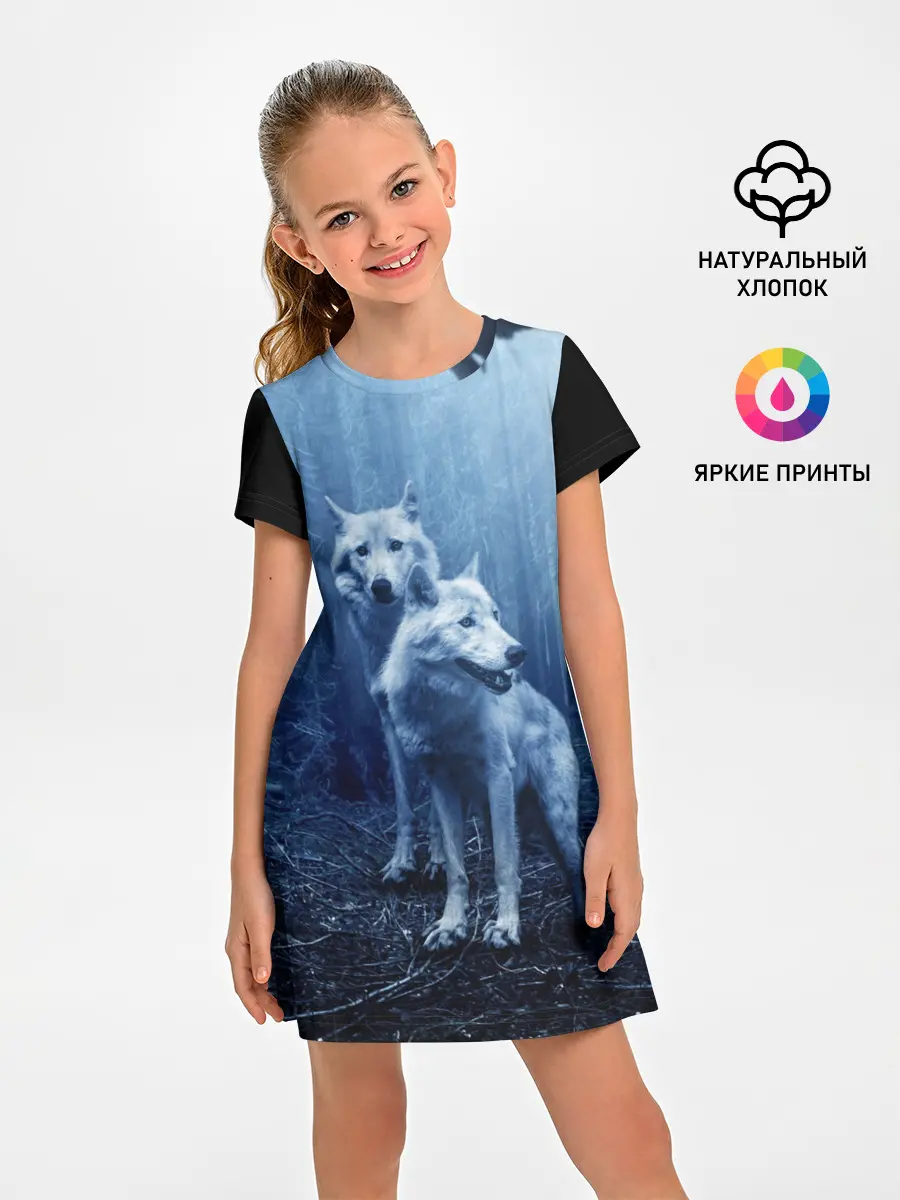 Детское платье / Волки