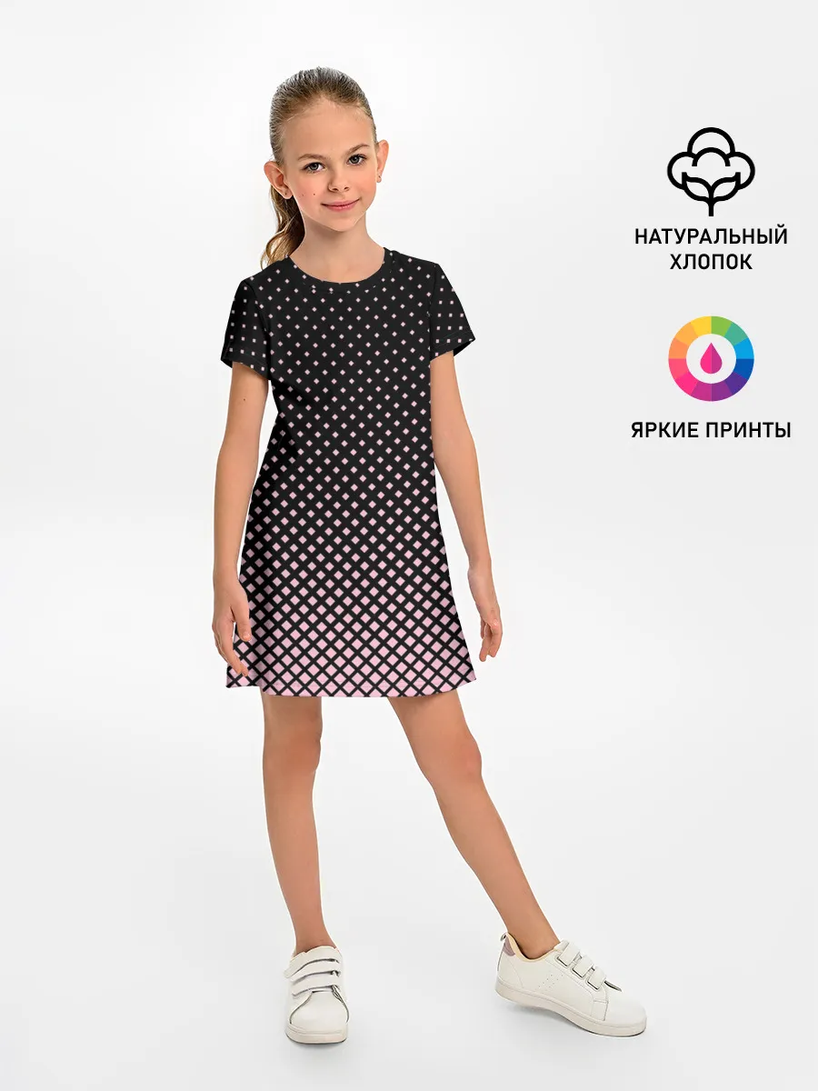 Детское платье / Ромбы