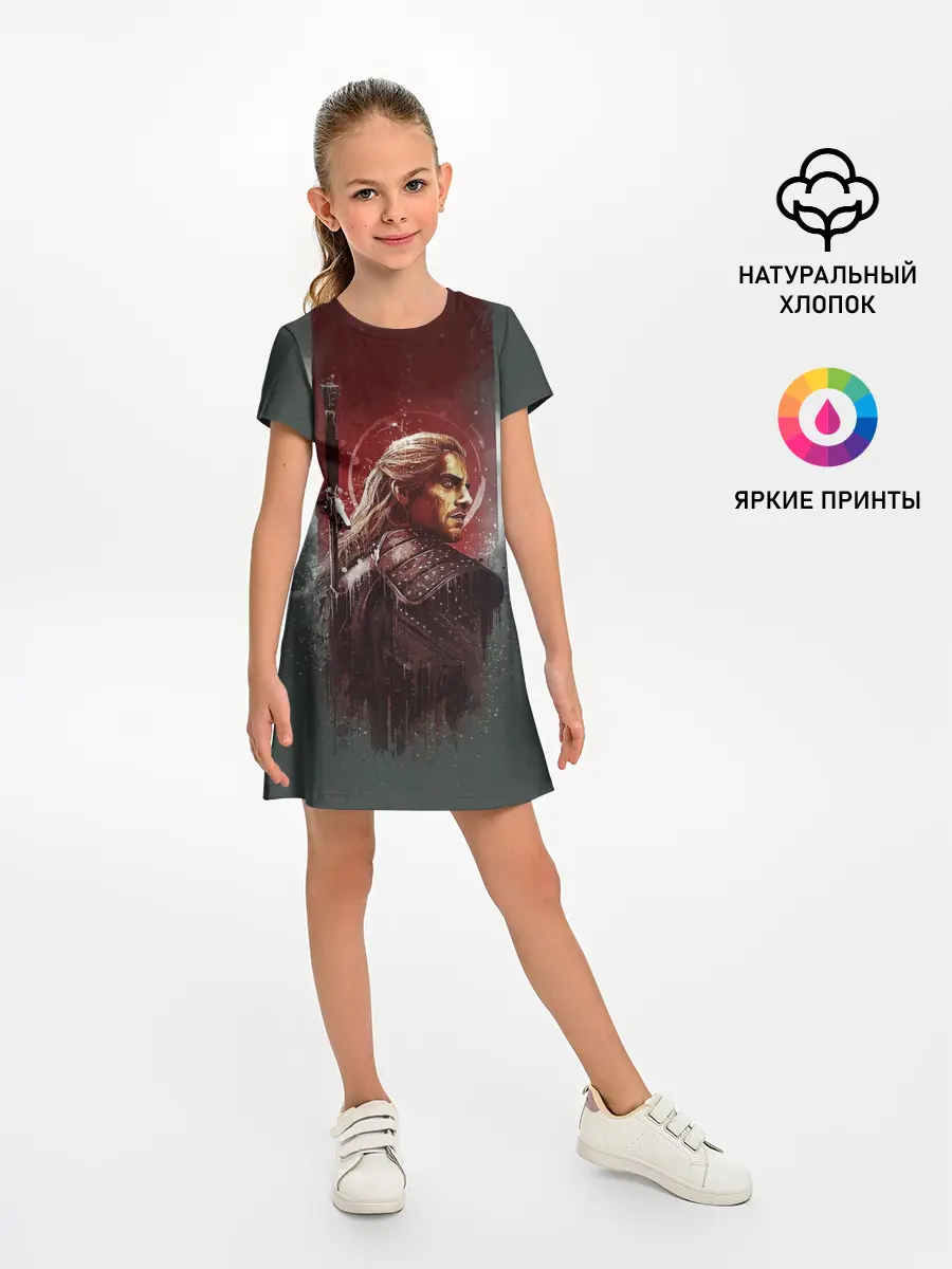 Детское платье / The Wticher 3D