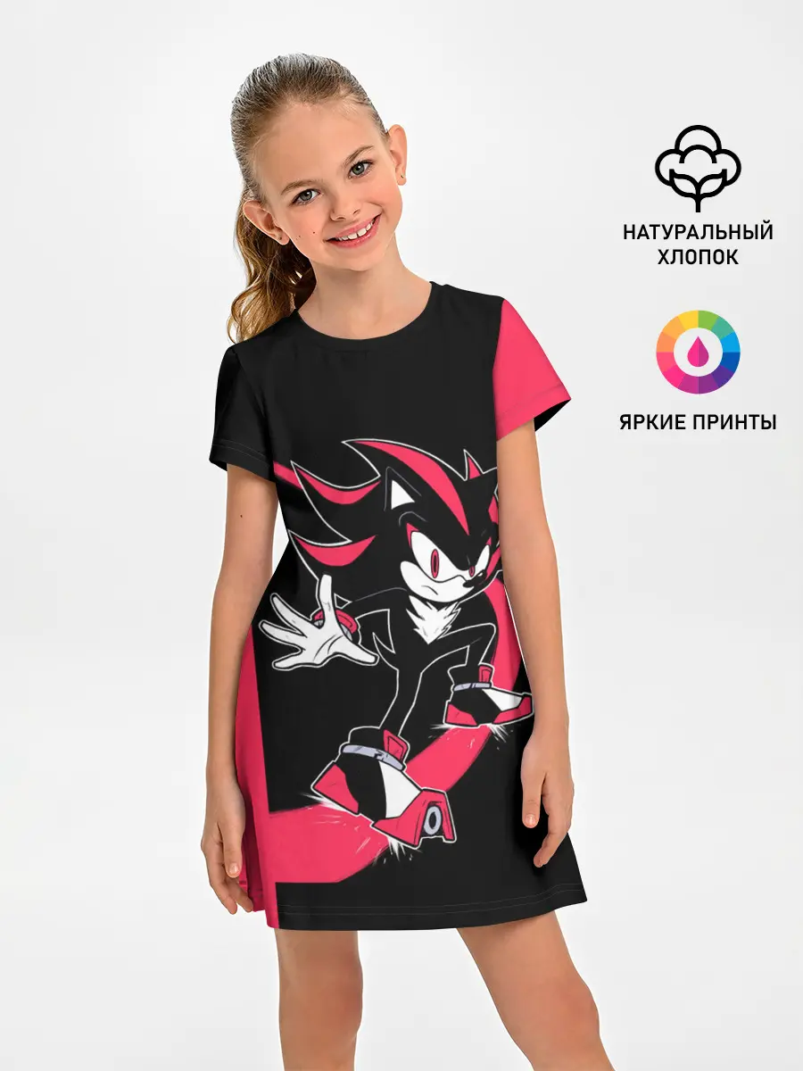 Детское платье / SONIC X | DARK SONIC
