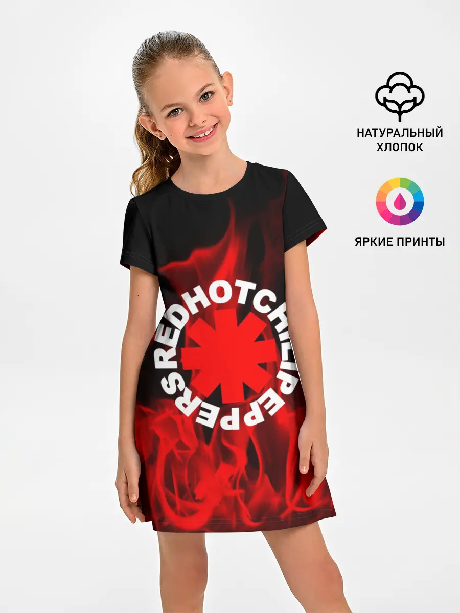 Детское платье / Red Hot Chili Peppers