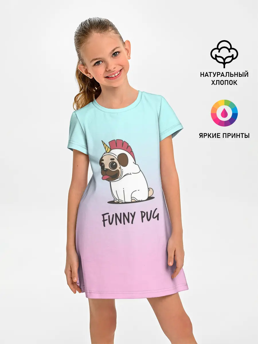 Детское платье / Funny PUG