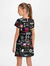 Детское платье / ЛОГОТИПЫ РОК ГРУПП | PATTERN