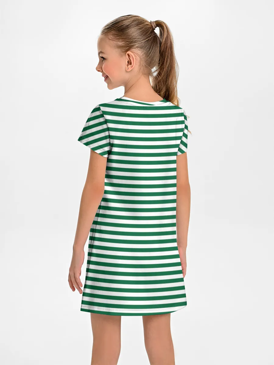 Детское платье / Тельняшка пограничных войск