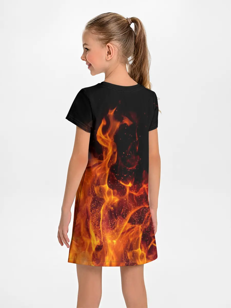 Детское платье / Огонь