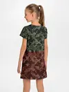 Детское платье / Двойной камуфляж