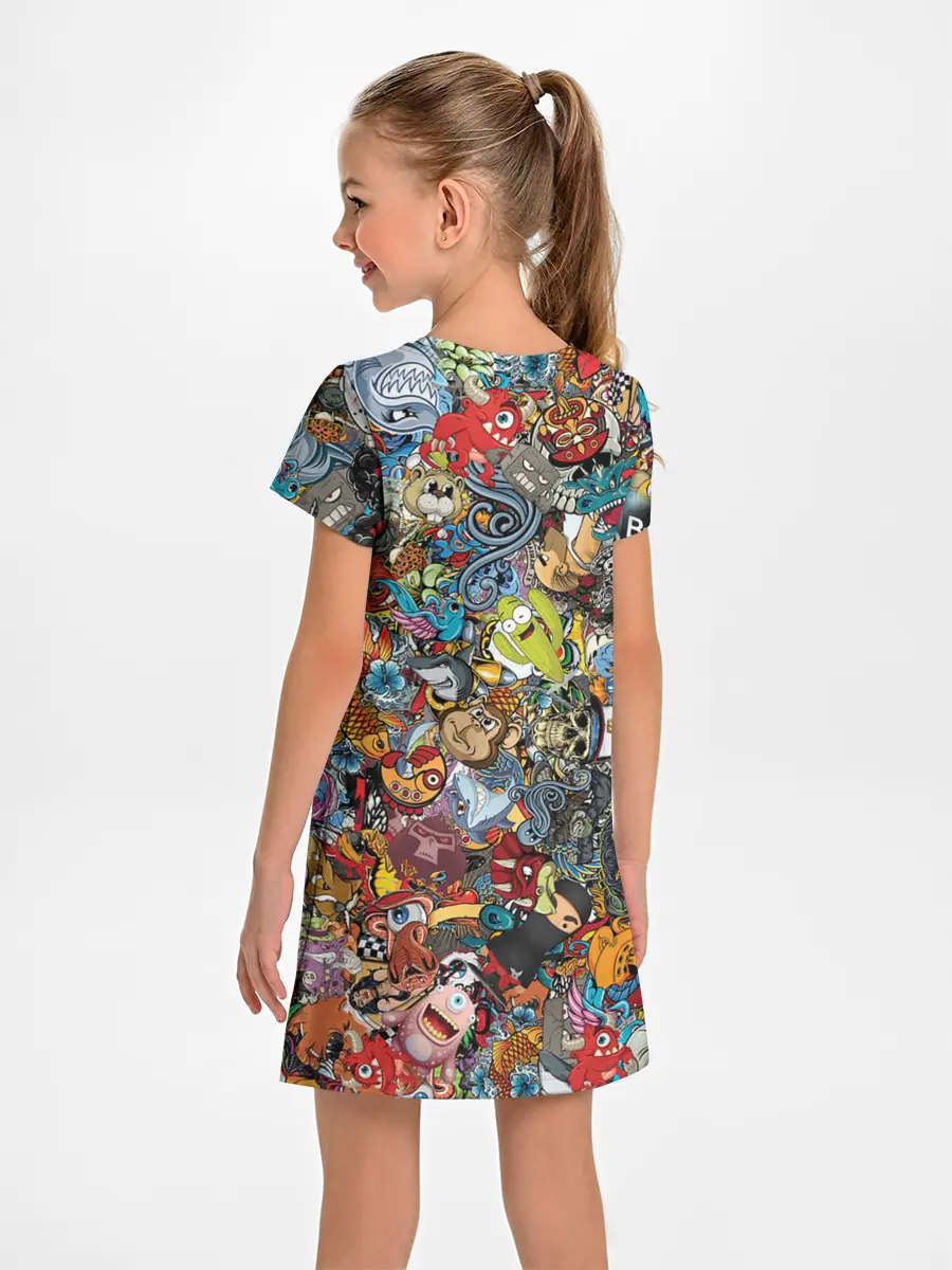 Детское платье / Стикеры