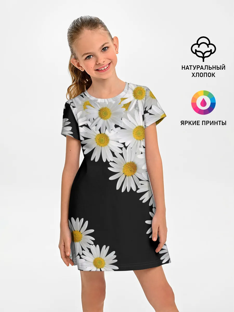Детское платье / Ромашковая россыпь