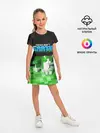 Детское платье / Minecraft EARTH - Котик