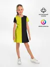 Детское платье / BLACK YELLOW | ЧЕРНО ЖЕЛТЫЙ