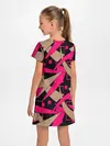 Детское платье / Яркий абстрактный узор