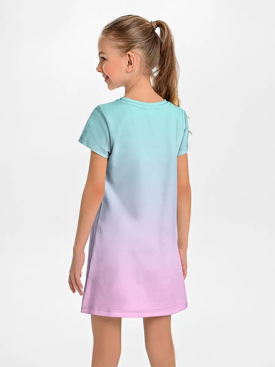 Детское платье / пузырьковый коточай