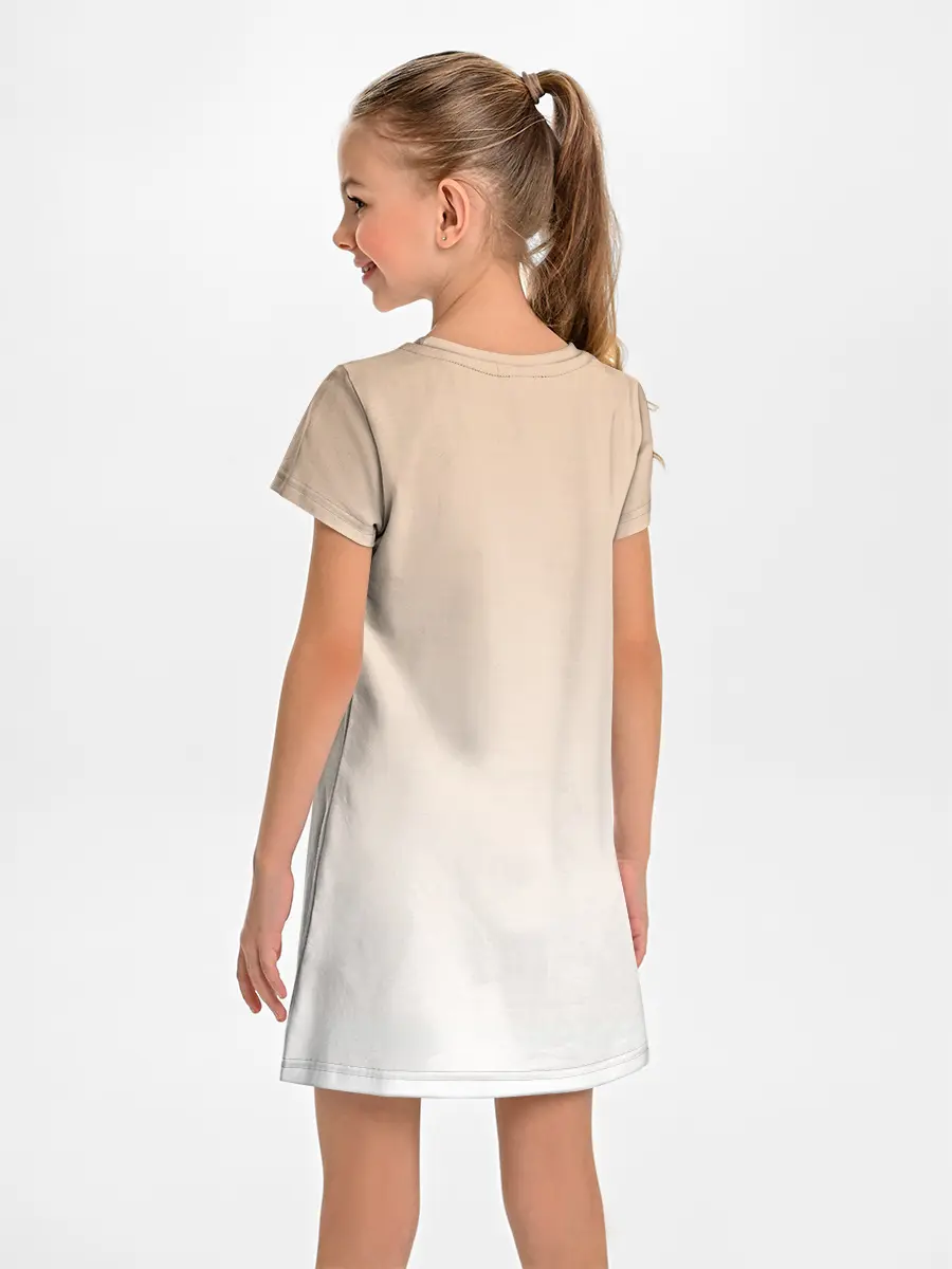 Детское платье / анимешная девочка с нутэллой