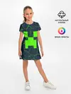 Детское платье / MINECRAFT / МАЙНКРАФТ