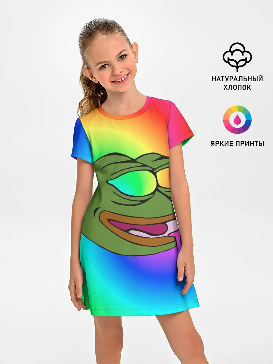 Детское платье / Pepe rainbow