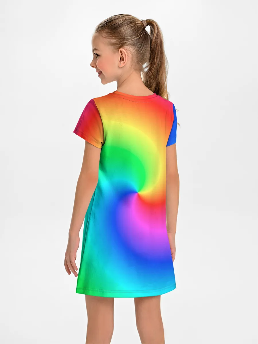 Детское платье / Pepe rainbow