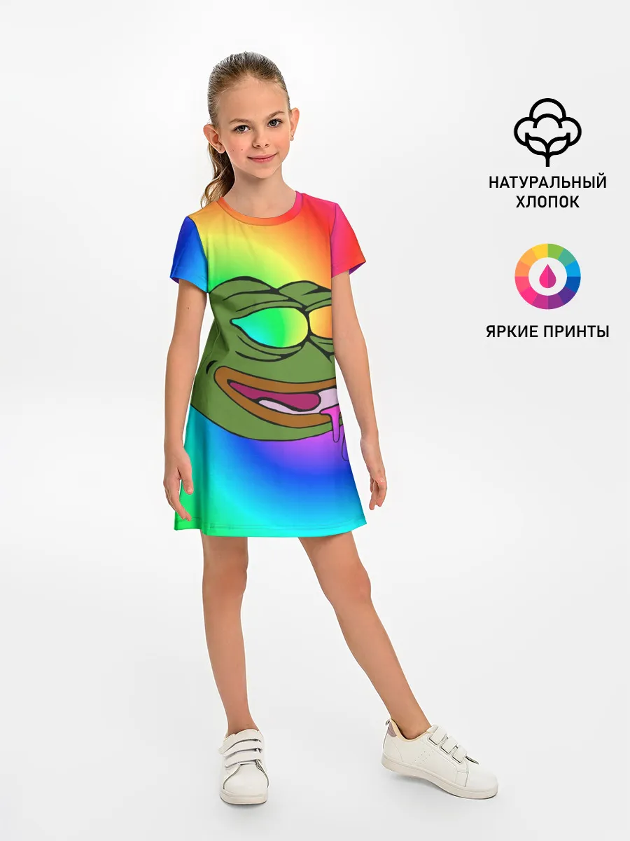 Детское платье / Pepe rainbow