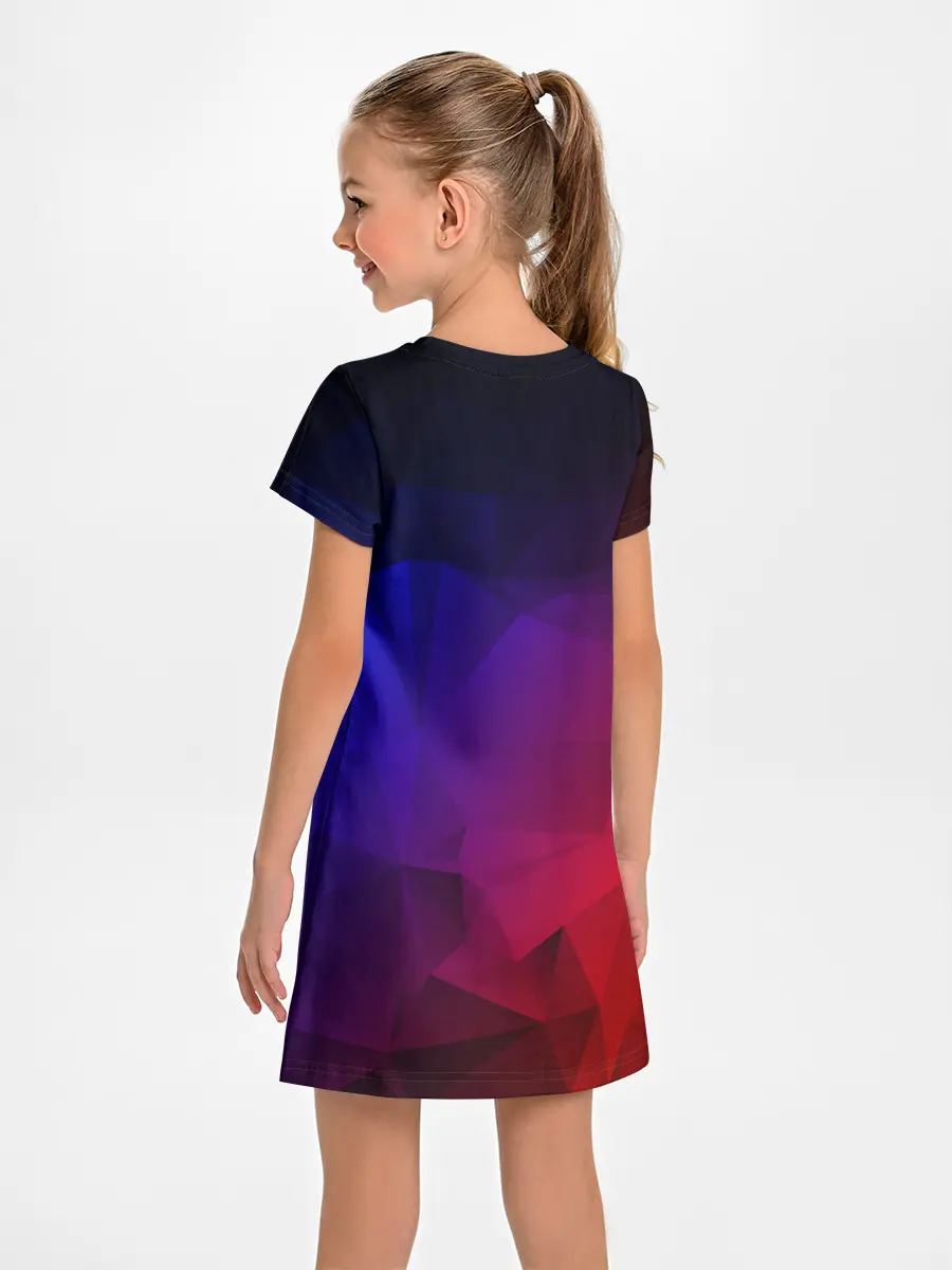 Детское платье / НЕОНОВАЯ ГЕОМЕТРИЯ
