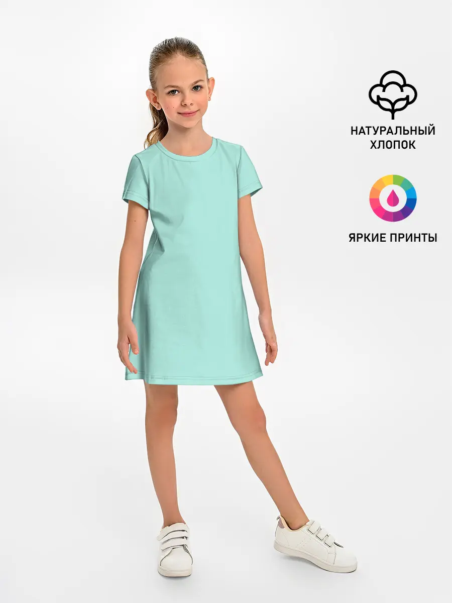 Детское платье / Мятная Маска