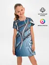 Детское платье / Металлические ноты