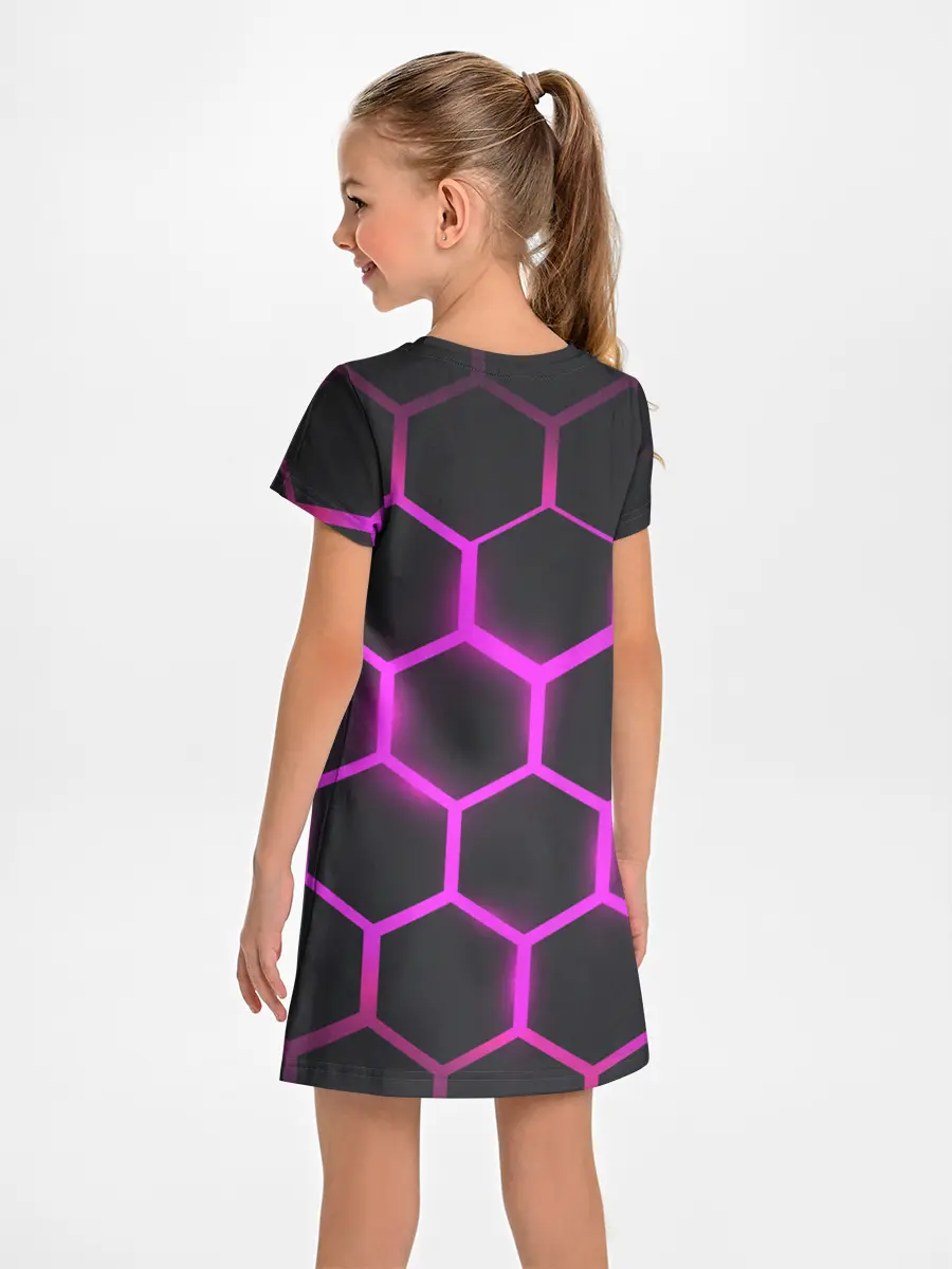 Детское платье / соты