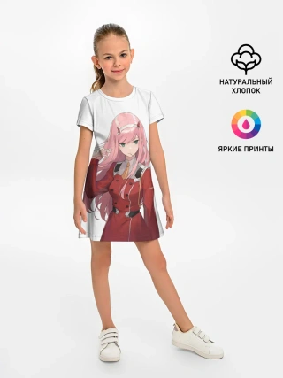 Детское платье / ноль два волосы