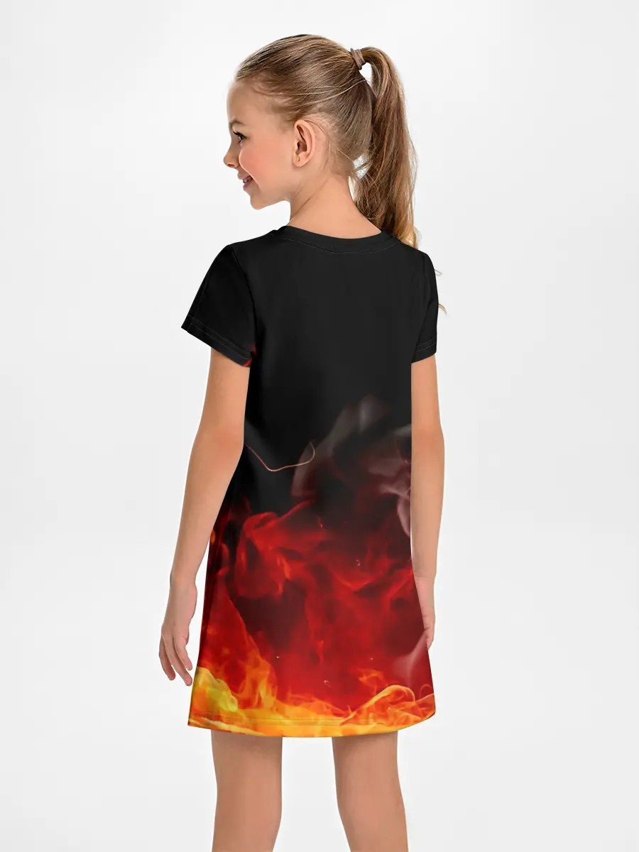 Детское платье / Аста в огне Чёрный клевер