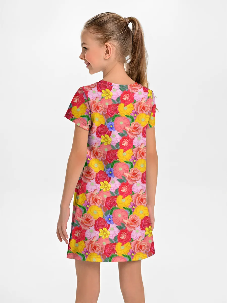 Детское платье / Цветы