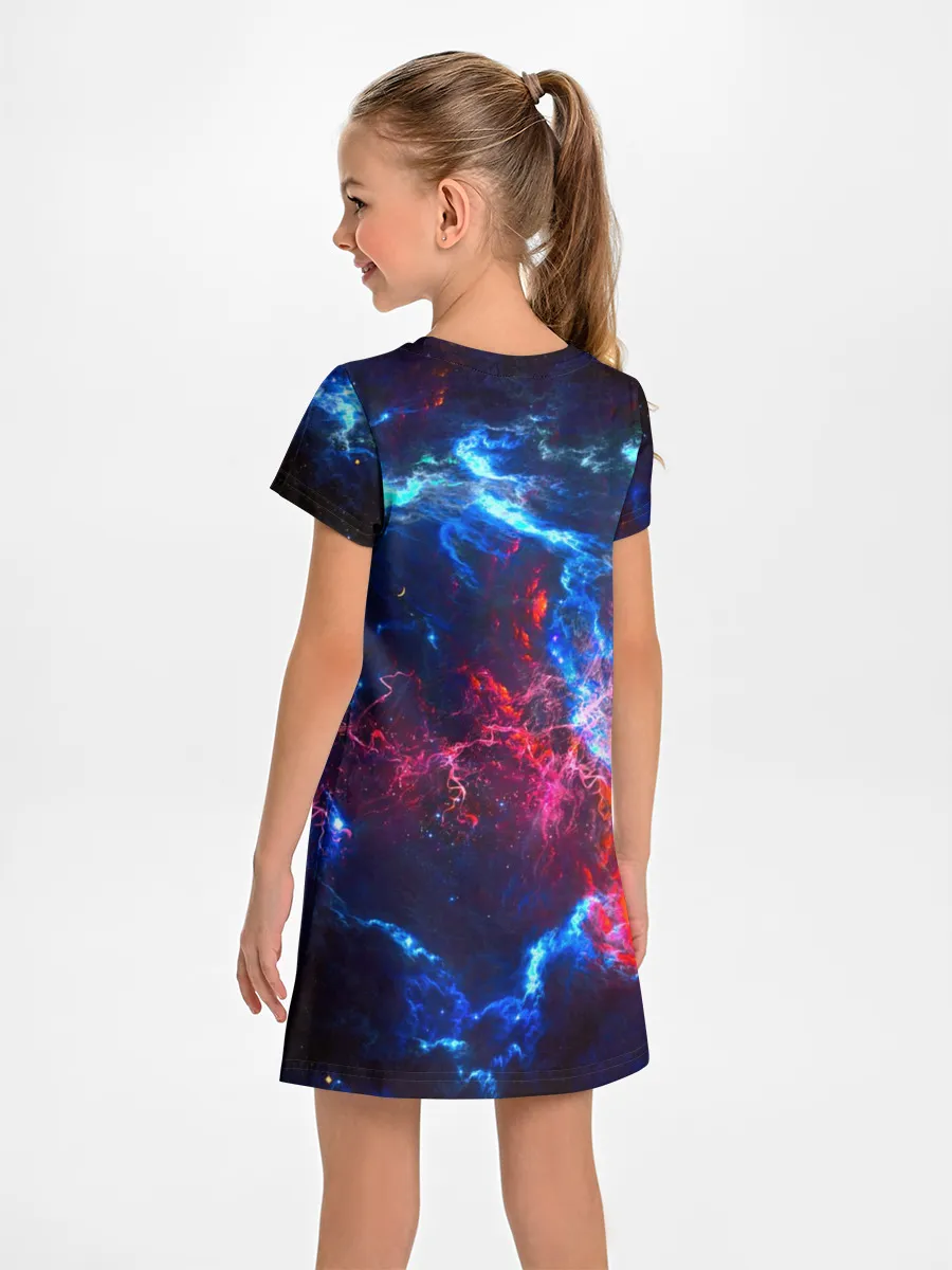 Детское платье / Космос