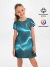 Детское платье / Neon lines
