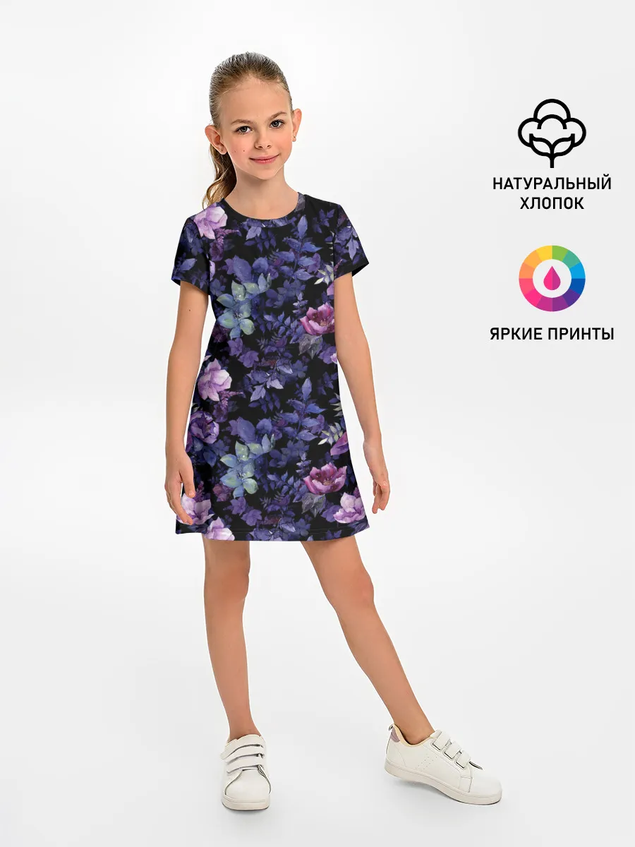 Детское платье / Цветочный сад