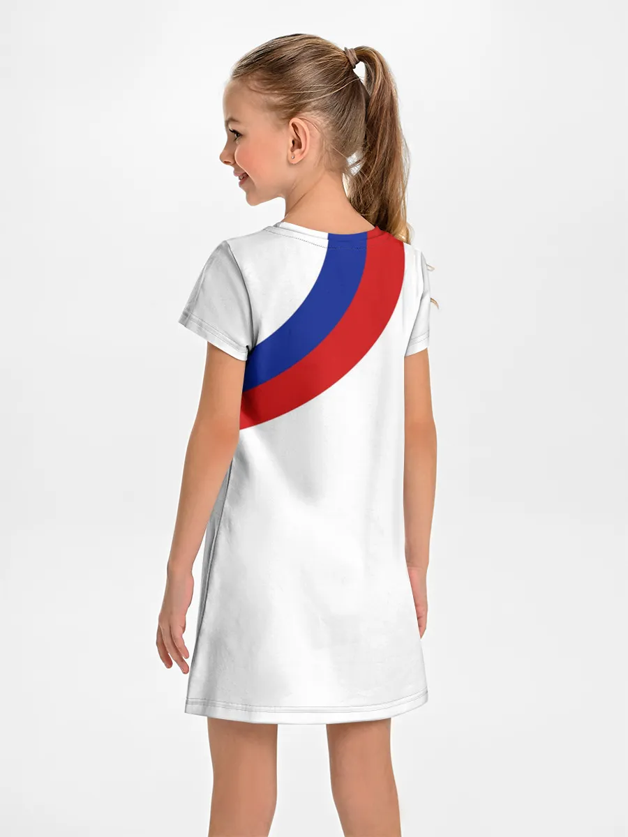 Детское платье / Россия Триколор