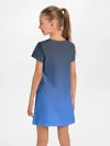 Детское платье / DARK OCEAN GRADIENT