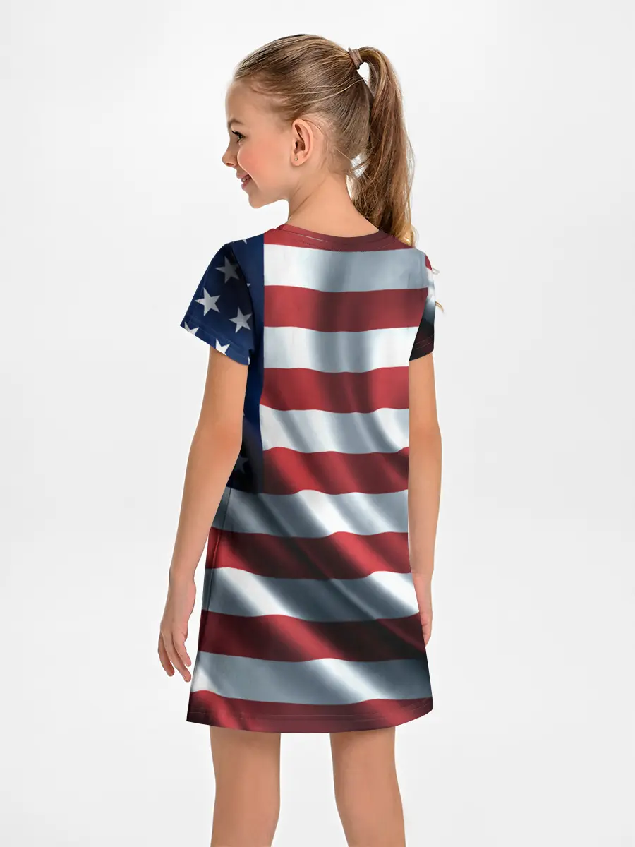Детское платье / Символика Америки