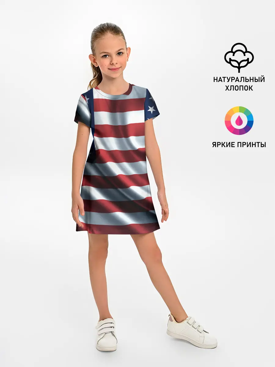 Детское платье / Символика Америки