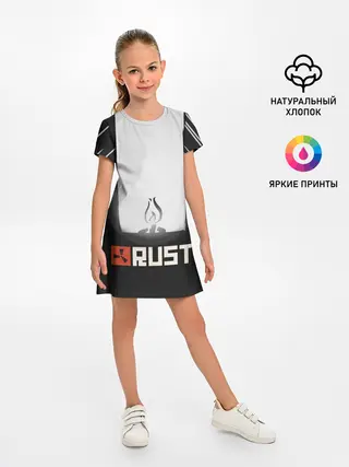 Детское платье / Огонёк из Раста