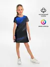 Детское платье / Blue and Black